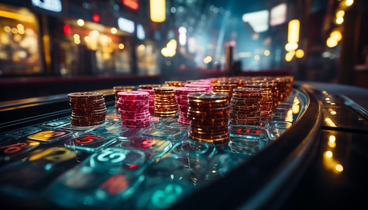 Mobile app interface showing live casino tables and sports menu